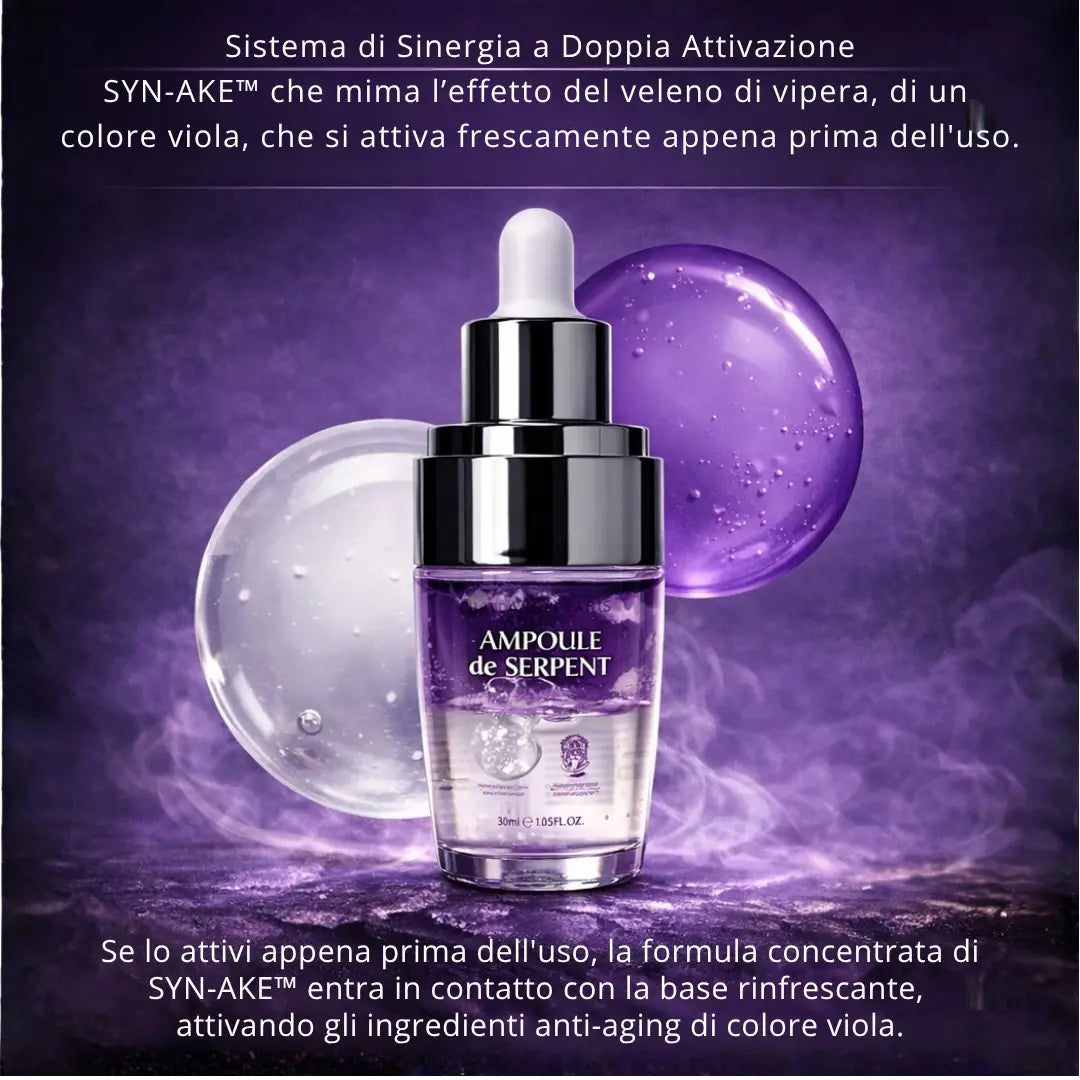 Ampoule de Serpent | Siero Lifting Boto-Mimetico a Bio-Spicole