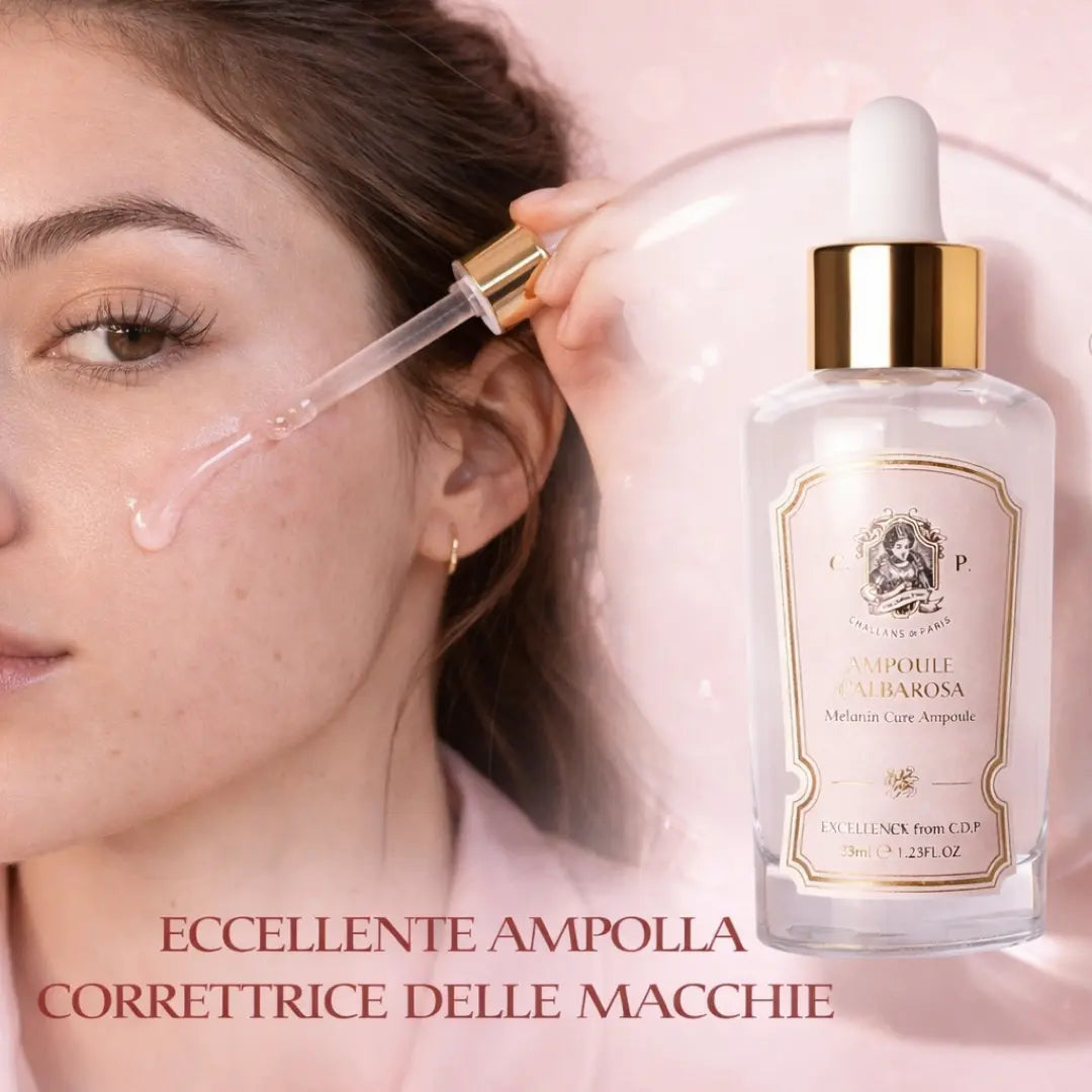 Ampoule d'Albarosa Excellence | Trattamento Intensivo Antimacchia e Depigmentante